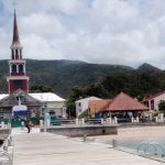 Bourg des Anses d'Arlet en Martinique